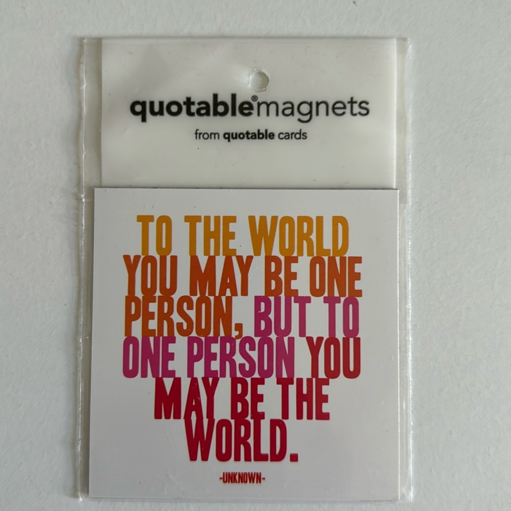 QuotableMagnet from quotable cards